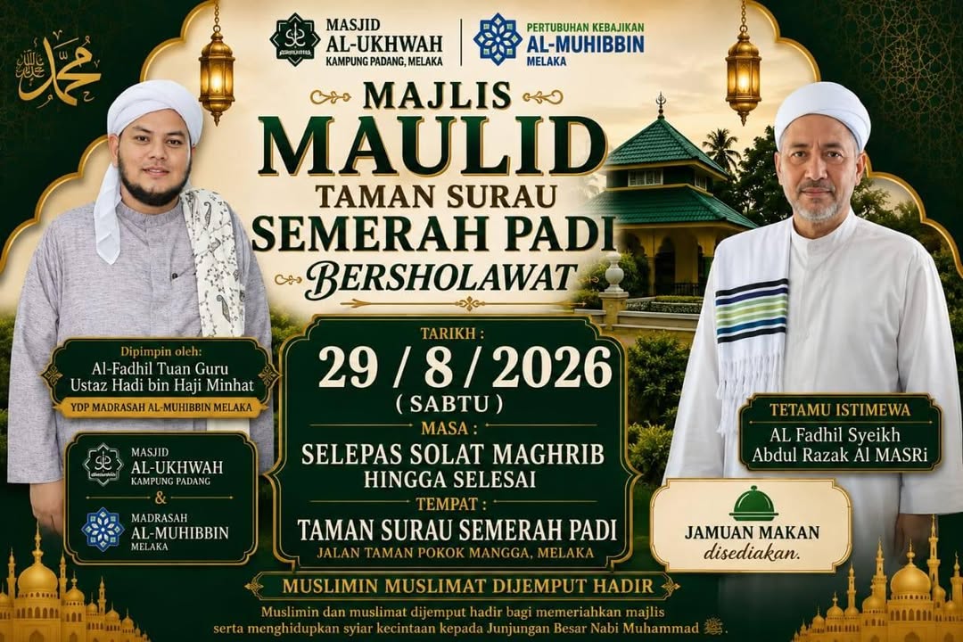 \'\' Semperna Majlis Maulid Taman Surau Semerah Padi 