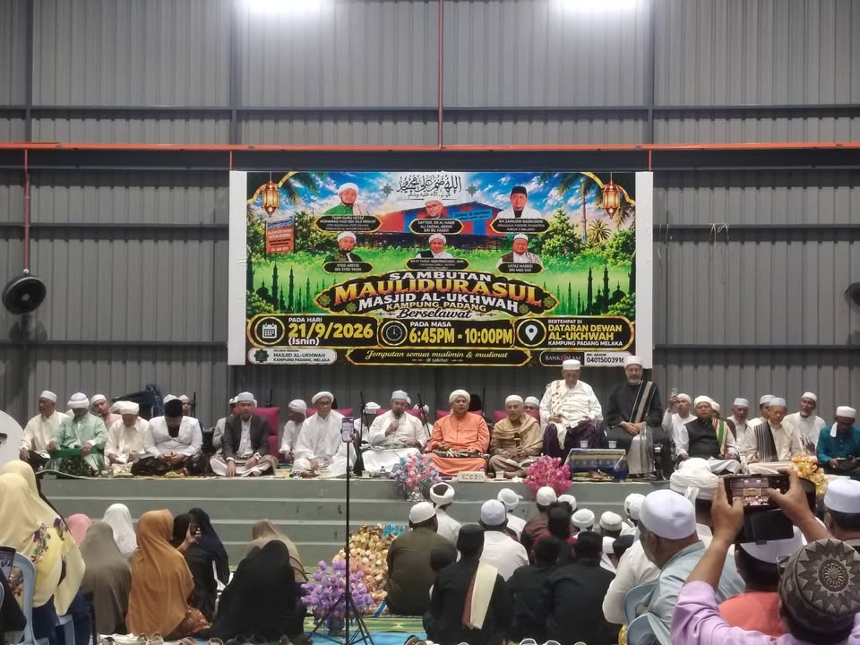 Alhamdulillah, Selesai Sudah Majlis Maulid Kampung Padang Berselawat 