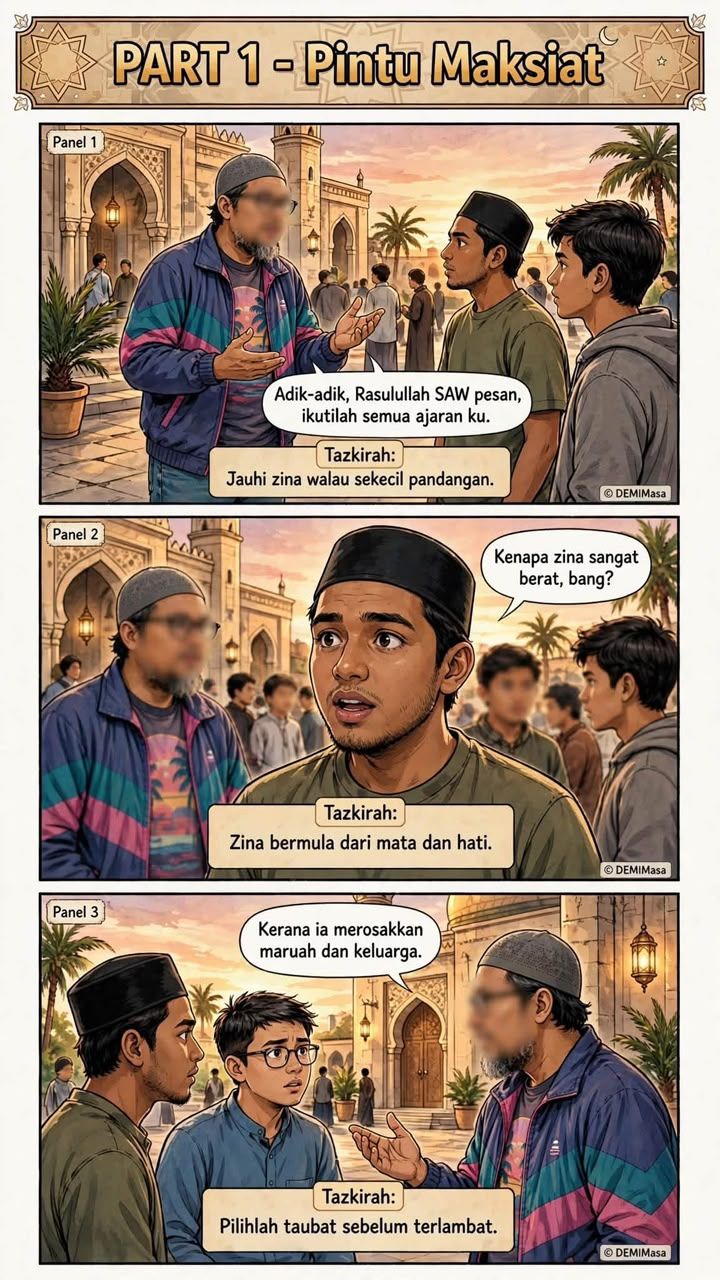 Jangan Dekati Zina – Jaga Maruah Dan Kesucian 