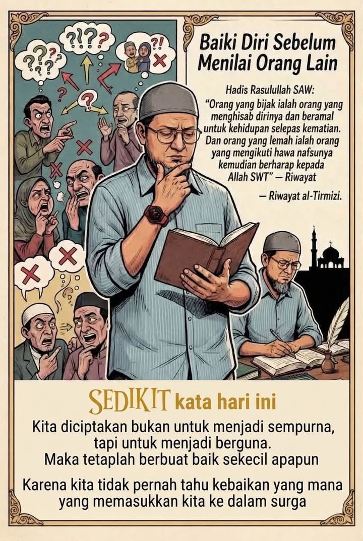 Baiki Diri Sebelum Menilai Orang Lain 