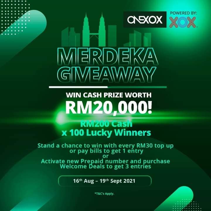 Let\'s Celebrate Merdeka Month And Win Some Cash 