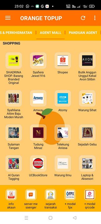 App Orange Topup Bukan Sekadar App Topup Biasa. 