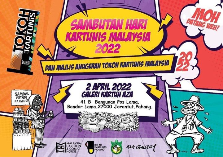 Sambutan Hari Kartunis Malaysia 2022 