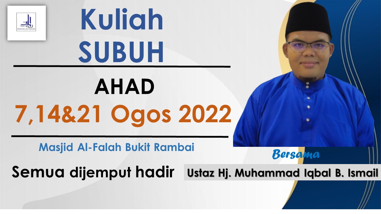 Jom Ramaikan Majlis Ilmu Jangan Tak Datang Ya 