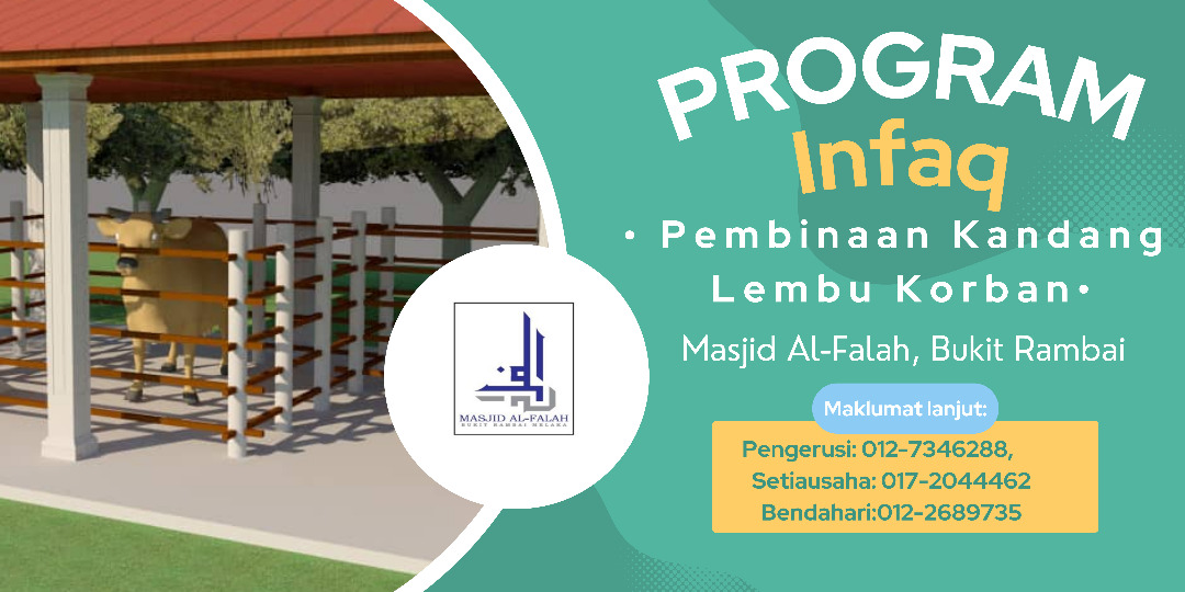 Makluman Kepada Anak Kariah Masjid Al Falah Bukit 