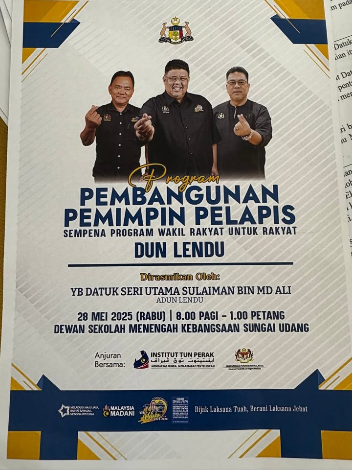 Satu Lagi Program Wakil Rakyat Untuk Rakyat Telah 