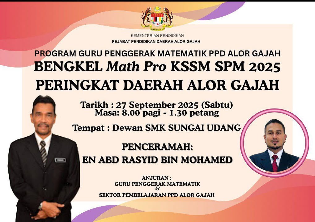 Bengkel Math Pro Kssm Spm 2025 