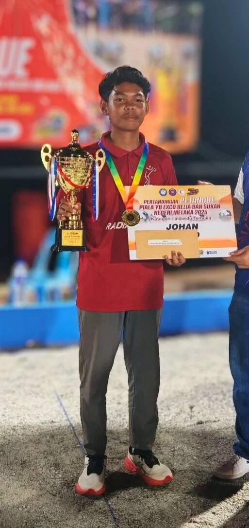 Atlet Smksu, Zul Haziq Bin Shaari. Johan Kejohanan 