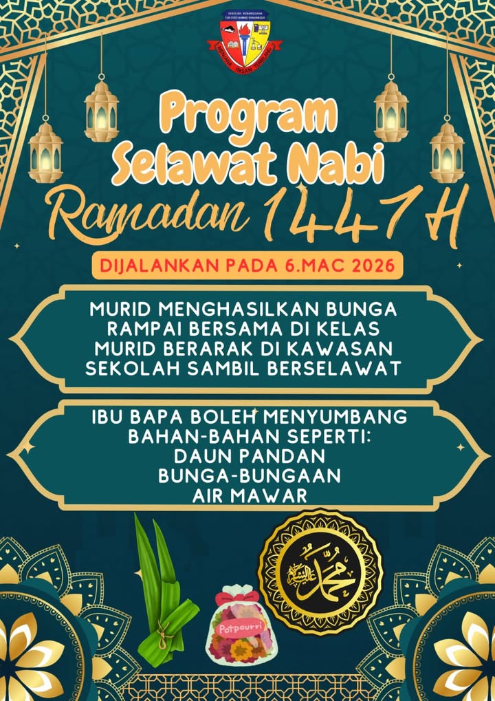 Program Selawat Nabi Prasekolah Sktsas 2026 