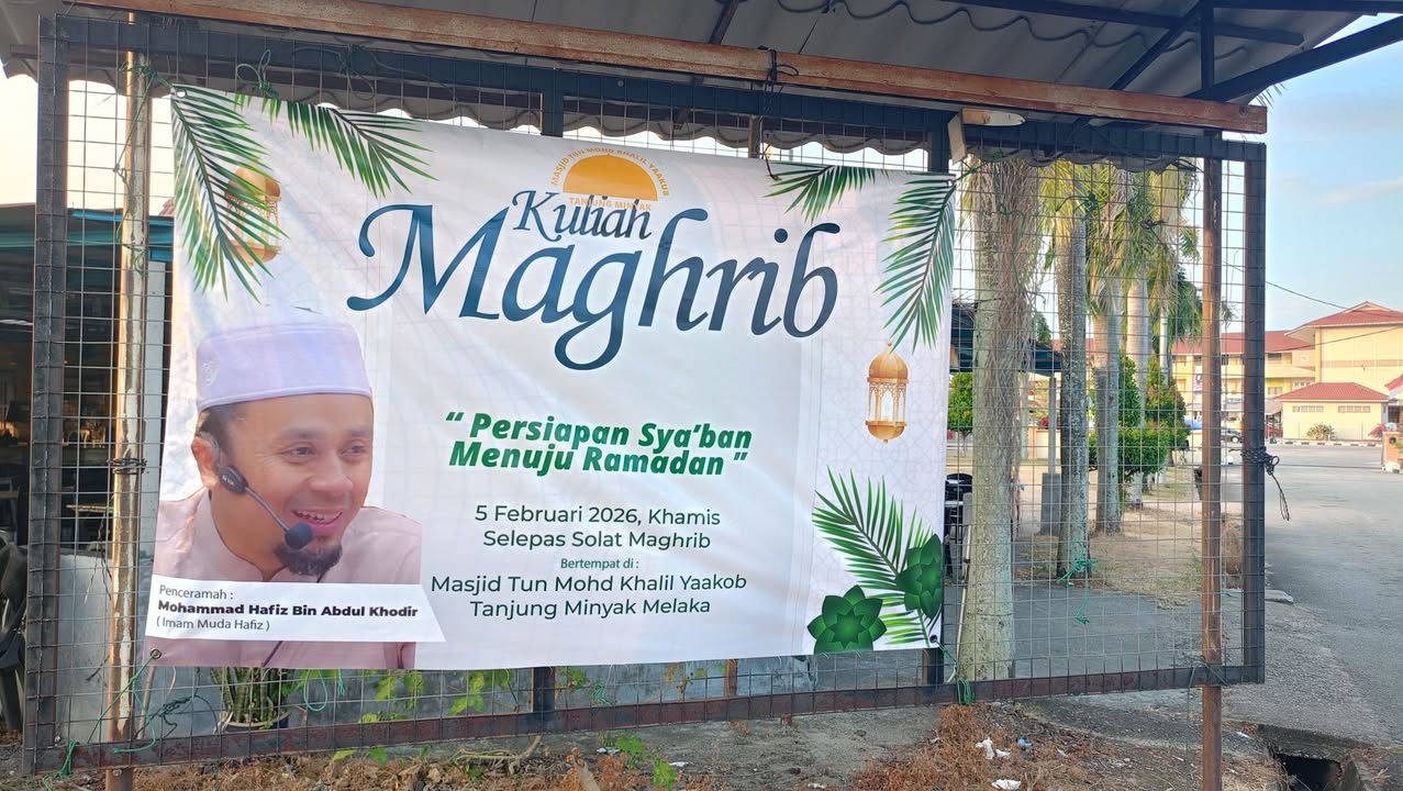 Assalamualaikum.. Kuliah Maghrib Khas 
