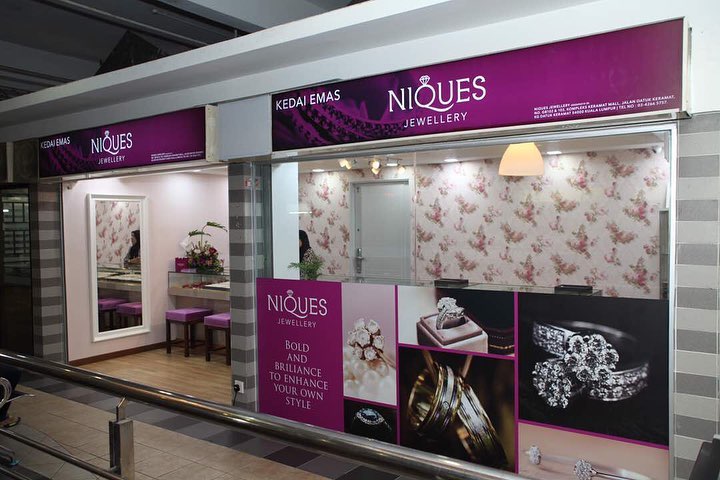 Kedai Kami @niques_jewellery Terletak Di Utc Keramat Mall, 