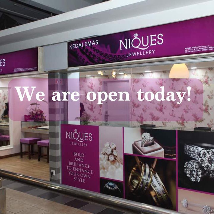 Yes We Are Open Today! Do Your Shopping 