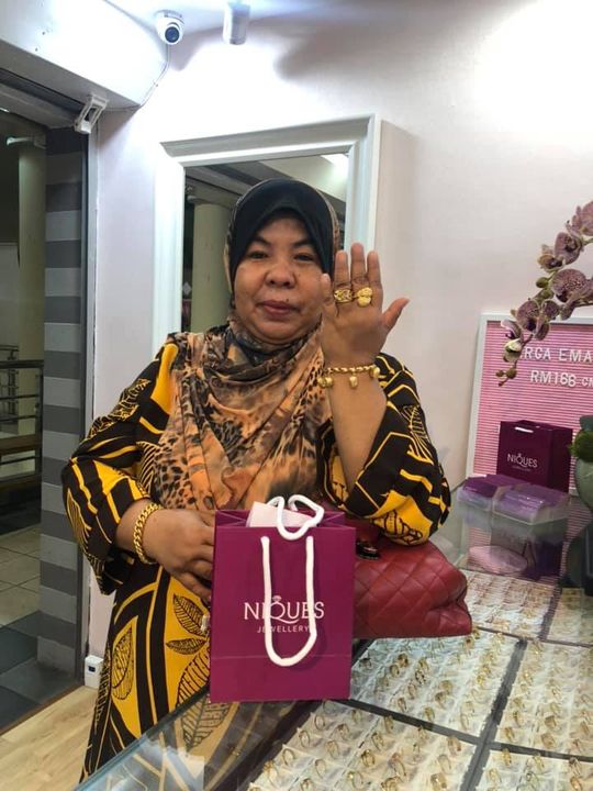 Terima Kasih Daun Keladi Dari Kami Di #niquesjewellery 