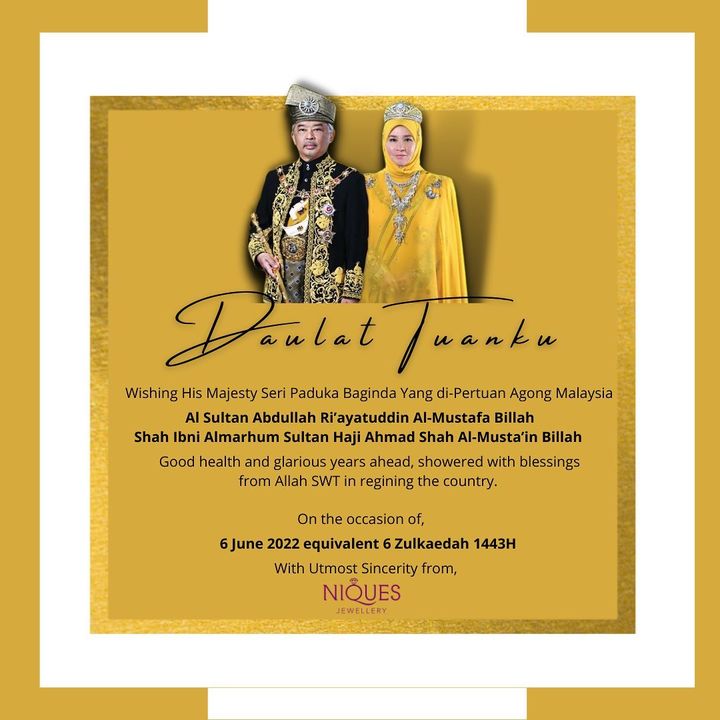 Dirgahayu Tuanku. 