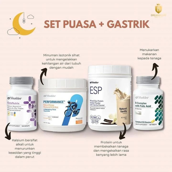 Set Puasa Gastrik Ni Set Lengkap Dah Untuk 