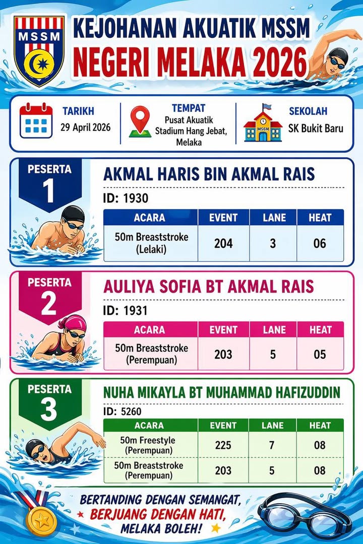 Kejohanan Akuatik Mssnm 2026 