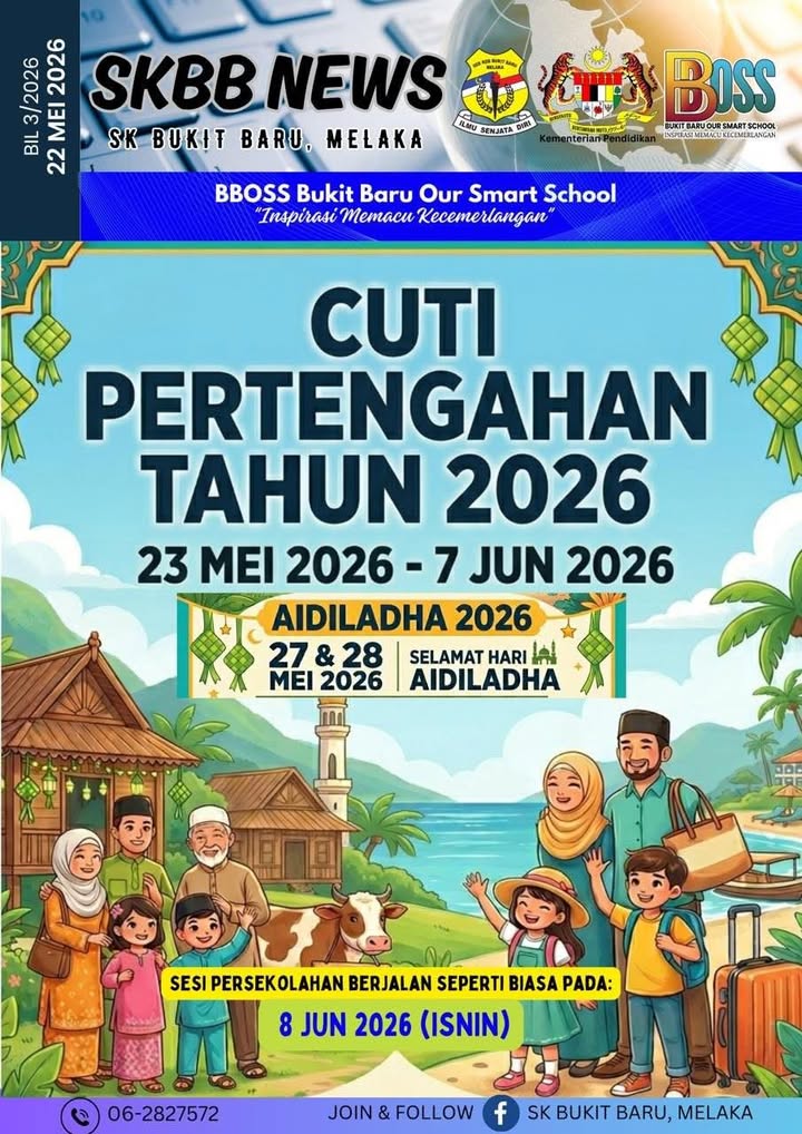 Makluman Kepada Semua Ibubapa/penjaga Sk Bukit Baru. 