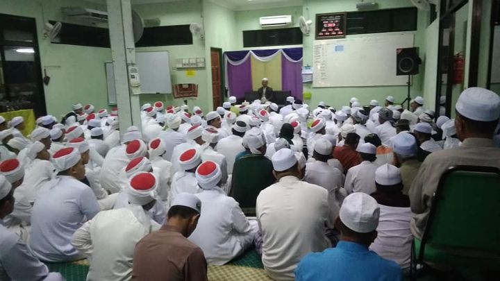 Sedang Berlangsung Ijtima' Huffaz. 