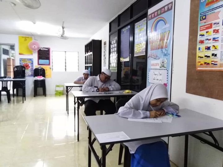 Sedang Berlangsung Peperiksaan Percubaan Spm 2019 