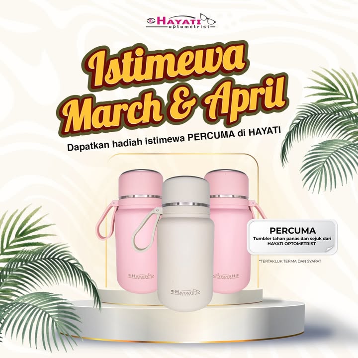 Promosi Istimewa Dari Hayati Optometrist 