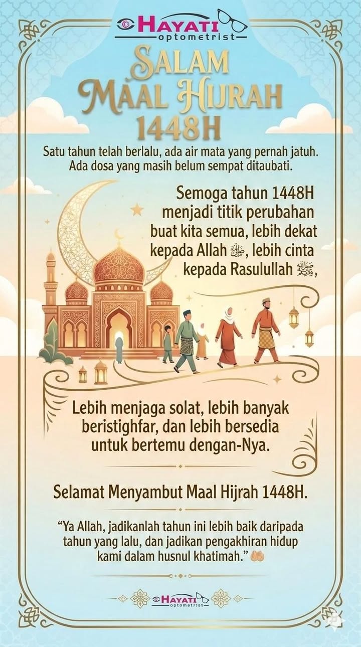 Salam Maal Hijrah 1448h Dari Kami Warga Hayati 