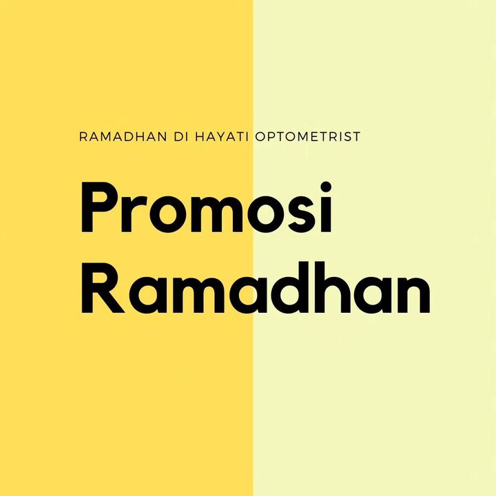 Kami Akan Mengadakan Promosi Ramadhan Pada 25 - 