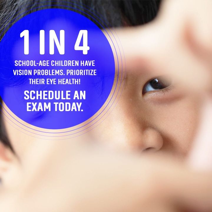 Schedule Your Child’s Eye Test Today! 