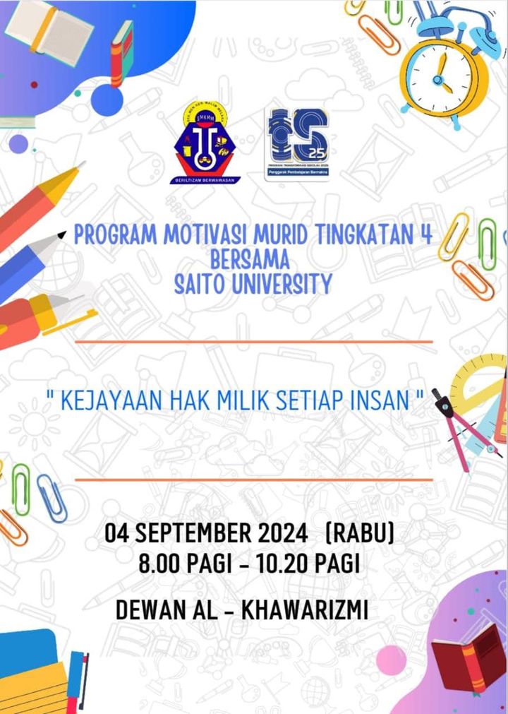 Program Motivasi Murid Tingkatan 4  