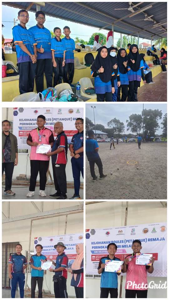 Kejohanan Boules (petanque) Remaja Peringkat Negeri Melaka 