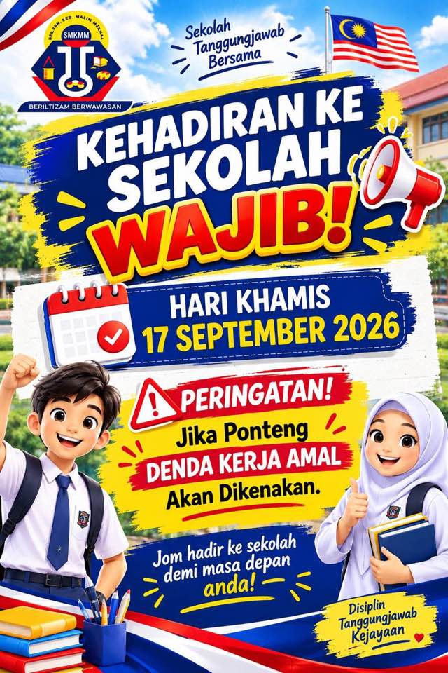 Esok Dah Nak Ke Sekolah.. 
