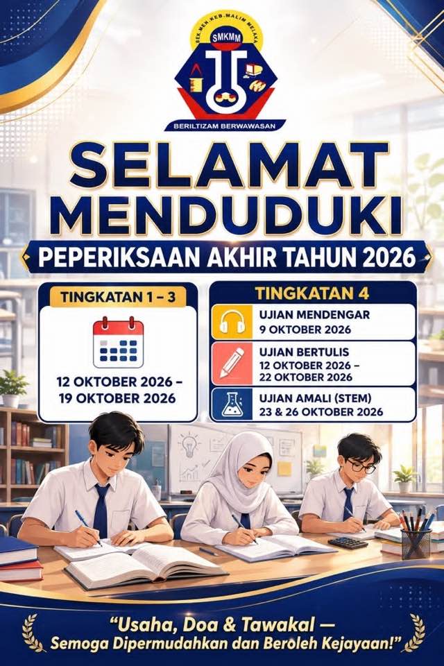 Selamat Menduduki Peperiksaan.. 